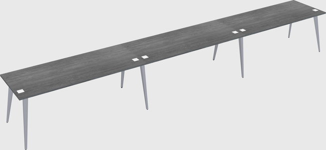 Modern rectangular office desk