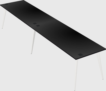 Modern rectangular office desk