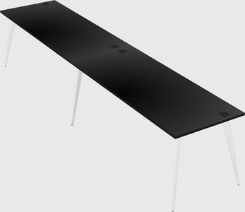 Modern rectangular office desk
