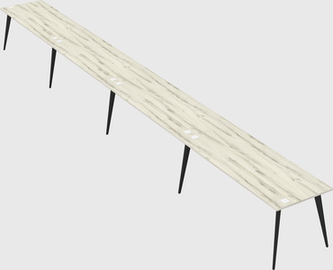 Modern rectangular office desk