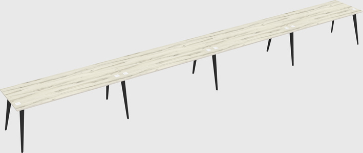 Modern rectangular office desk