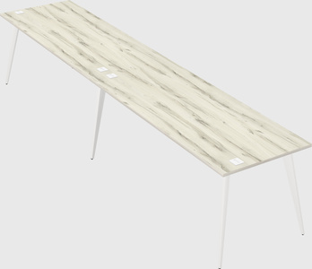 Modern rectangular office desk