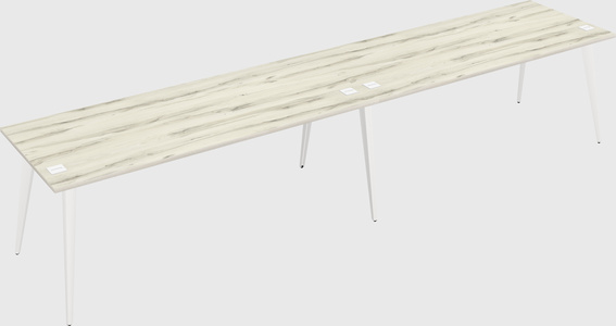Modern rectangular office desk