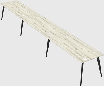 Modern rectangular office desk