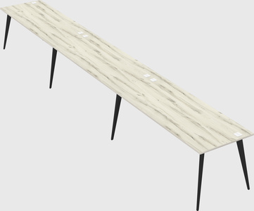 Modern rectangular office desk