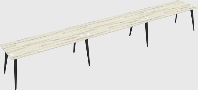 Modern rectangular office desk