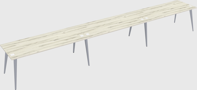 Modern rectangular office desk