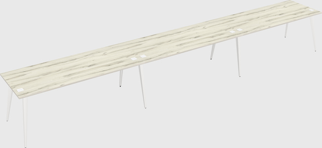 Modern rectangular office desk