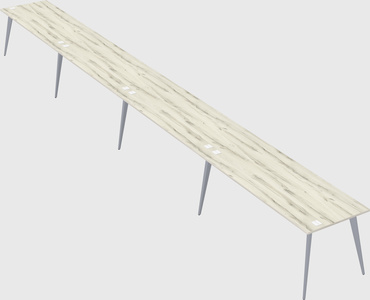 Modern rectangular office desk