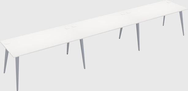 Modern Rectangular Office Desk