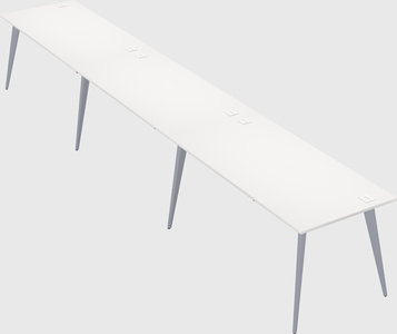 Modern rectangular office desk