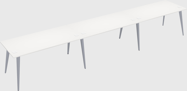 Modern rectangular office desk
