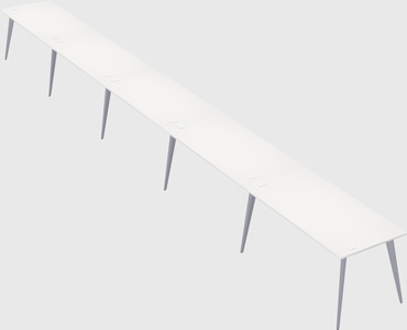 Modern rectangular office desk