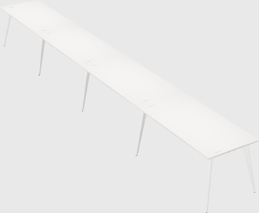 Modern rectangular office desk