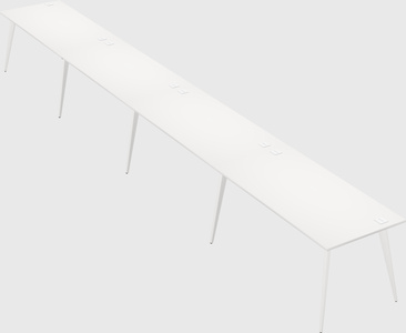 Modern rectangular office desk