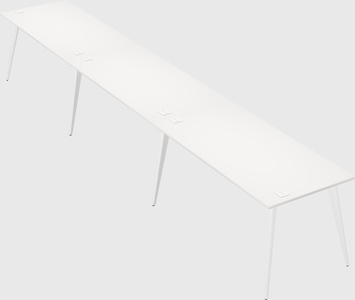 Modern rectangular office desk