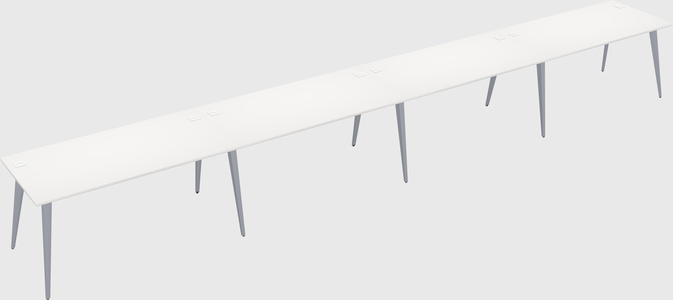 Modern Rectangular Office Desk