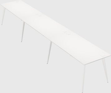 Modern rectangular office desk
