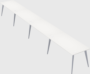 Modern rectangular office desk