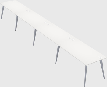 Modern rectangular office desk
