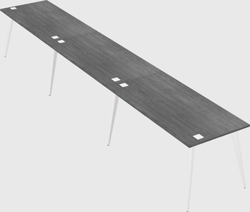 Modern rectangular office desk