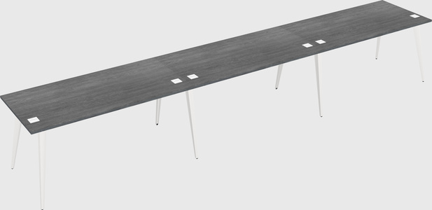 Modern rectangular office desk