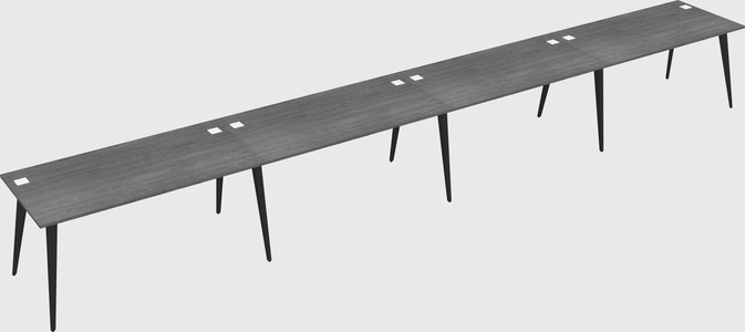 Modern Rectangular Office Desk