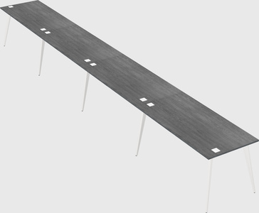 Modern rectangular office desk