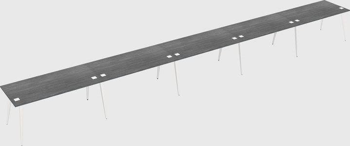 Modern rectangular office desk