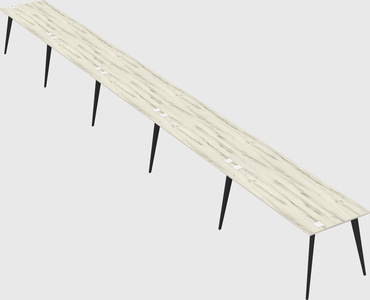 Modern rectangular office desk
