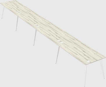 Modern rectangular office desk