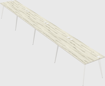 Modern rectangular office desk