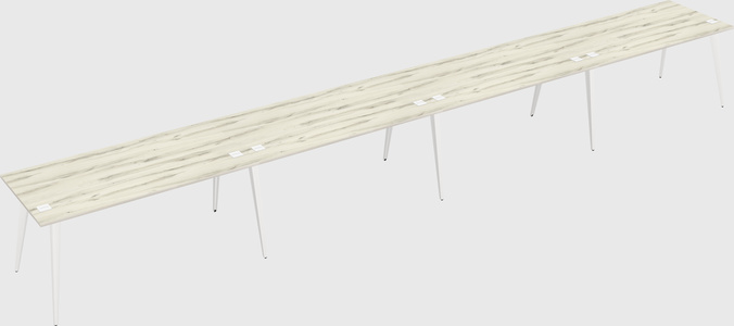 Modern rectangular office desk