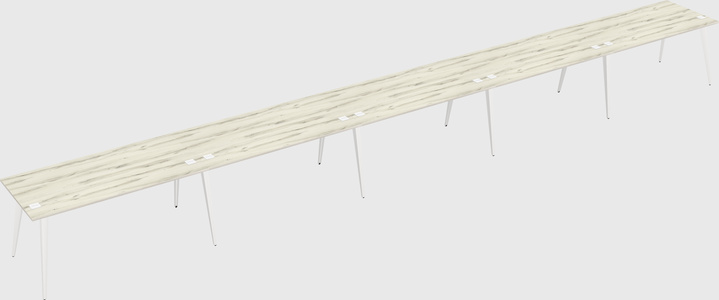 Modern rectangular office desk