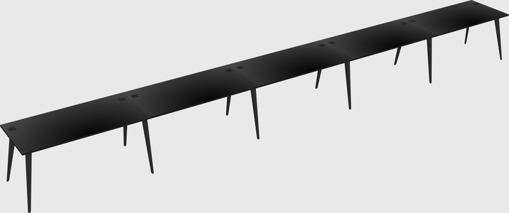Modern Rectangular Office Desk