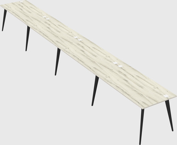 Modern rectangular office desk