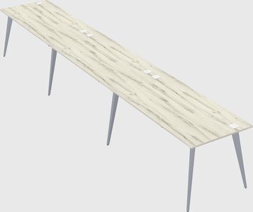 Modern rectangular office desk