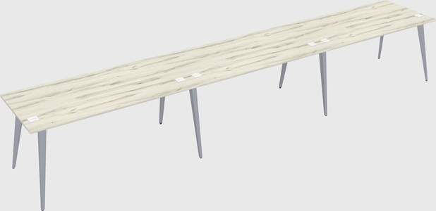 Modern rectangular office desk