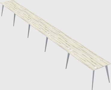 Modern rectangular office desk