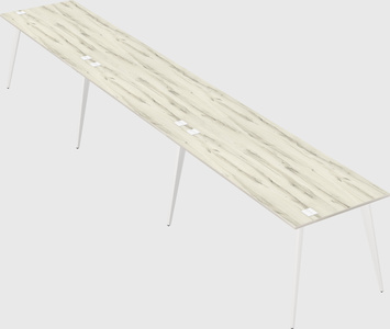 Modern rectangular office desk