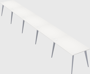 Modern rectangular office desk
