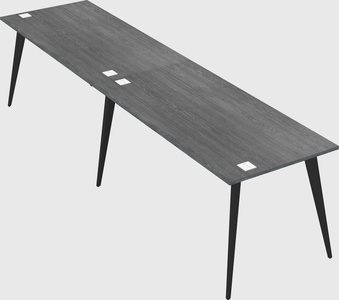 Modern rectangular office desk