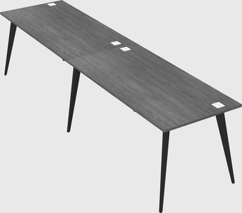 Modern rectangular office desk
