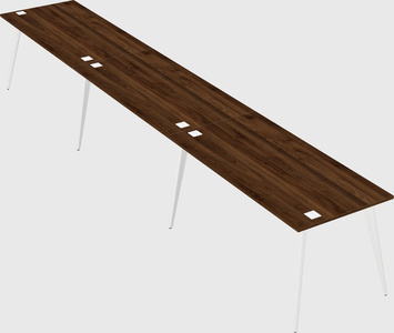 Modern rectangular office desk