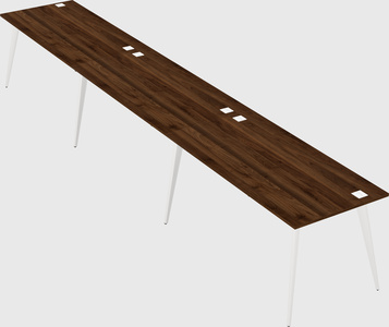 Modern rectangular office desk