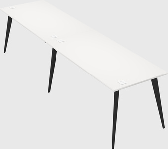 Modern rectangular office desk