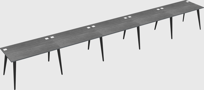 Modern Rectangular Office Desk