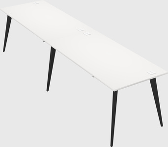 Modern rectangular office desk