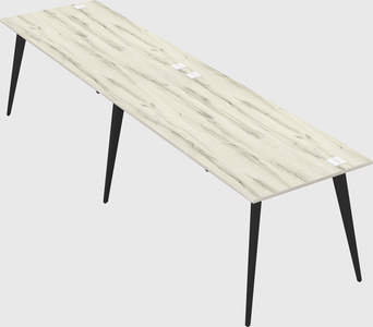 Modern rectangular office desk