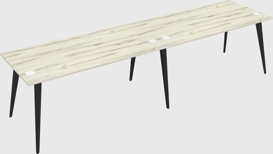 Modern rectangular office desk